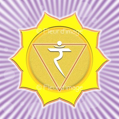 Peinture digitale 3e chakra