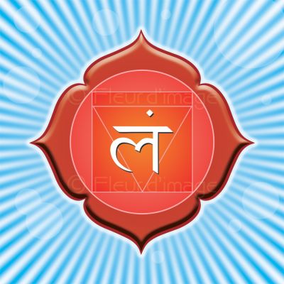 Peinture digitale 1er chakra